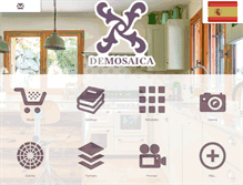 Tablet Screenshot of demosaica.com